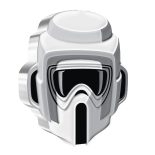 2021 SCOUT TROOPER 1 oz Silver Star Wars Faces of the Empire