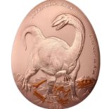 2022 – Samoa 20cents Dinosaurs in Asia 2 Lufengosaurus Curved commemorative coin