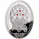 2012 – Coronation Egg Imperial Faberge Eggs Proof Silver Coin 1$ Niue
