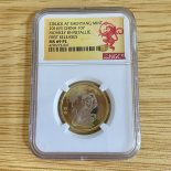 2016 China 10 Yuan Bi-Metal Lunar Monkey Coin