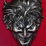Rix Metal Worx DC Comics 3D Joker Head 4.26 oz .999 Silver Art Bar #103/200