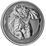 2023 – 1 oz Gibraltar War Elephant Silver Coin (BU) .999 Fine Silver