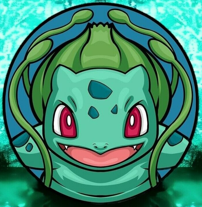 1. Pokemon Gotta Catch 'Em All BULBASAUR Enameled 1 oz Silver Round Coin charizard
