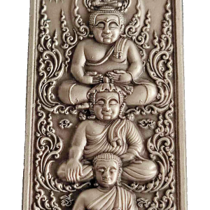 2021 - Authentic Thai amulet Happy Buddha Sangkachai Siwali Upakut Lucky LP PHAT real
