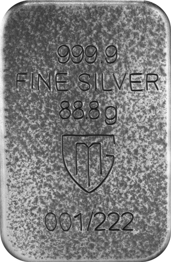 2.2024 Germania Mint Bice 88.8 Grams G Silver Year of the Dragon Bar Low 50s RARE png