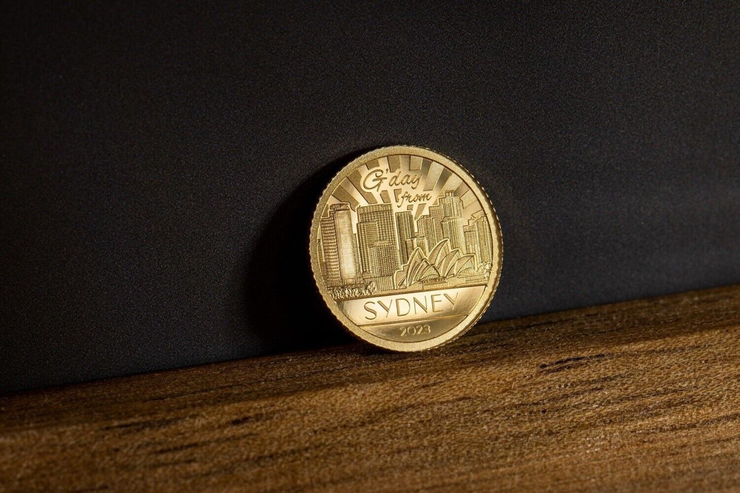 3. 2023 Cook Islands Big City Lights Sydney 0.5g Gold Proof Coin