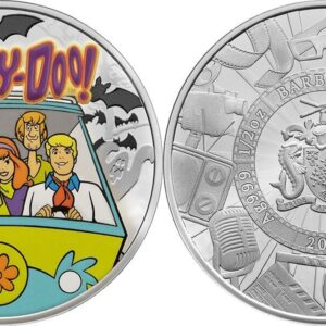 2021 - Scooby-Doo Proof Silver Coin 1$ Barbados