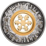 2021 Australian Christmas Wonderland 2oz Silver Antique Coin