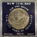 1970 New Zealand Royal Visit Commemorative coin UNC