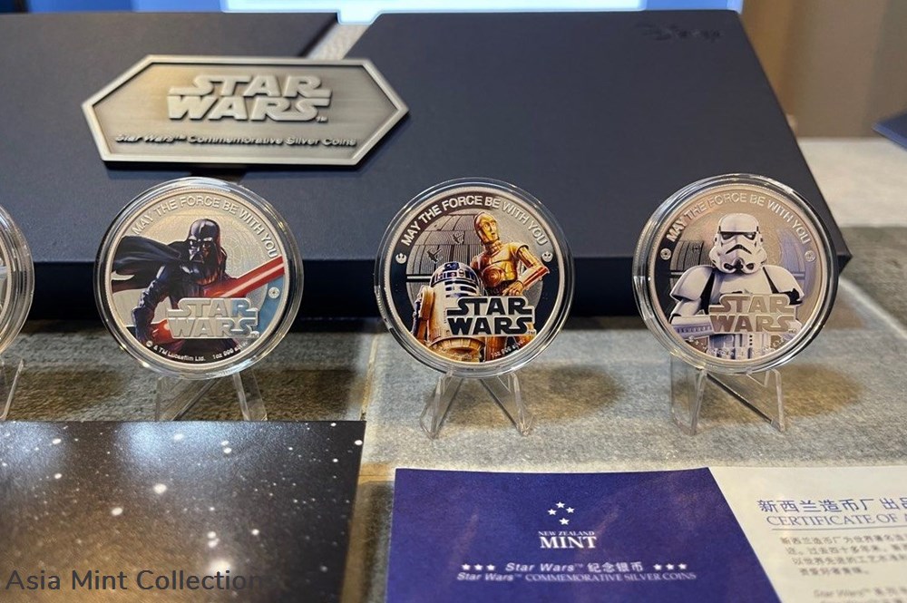 5 2016 NIUE Star Wars Commemorative 1oz x 5-Coin Set