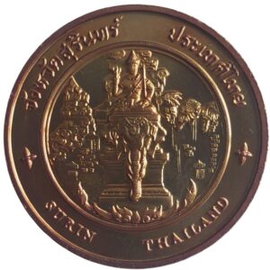 Commemorative coin, medal of SURIN province size 4 cm