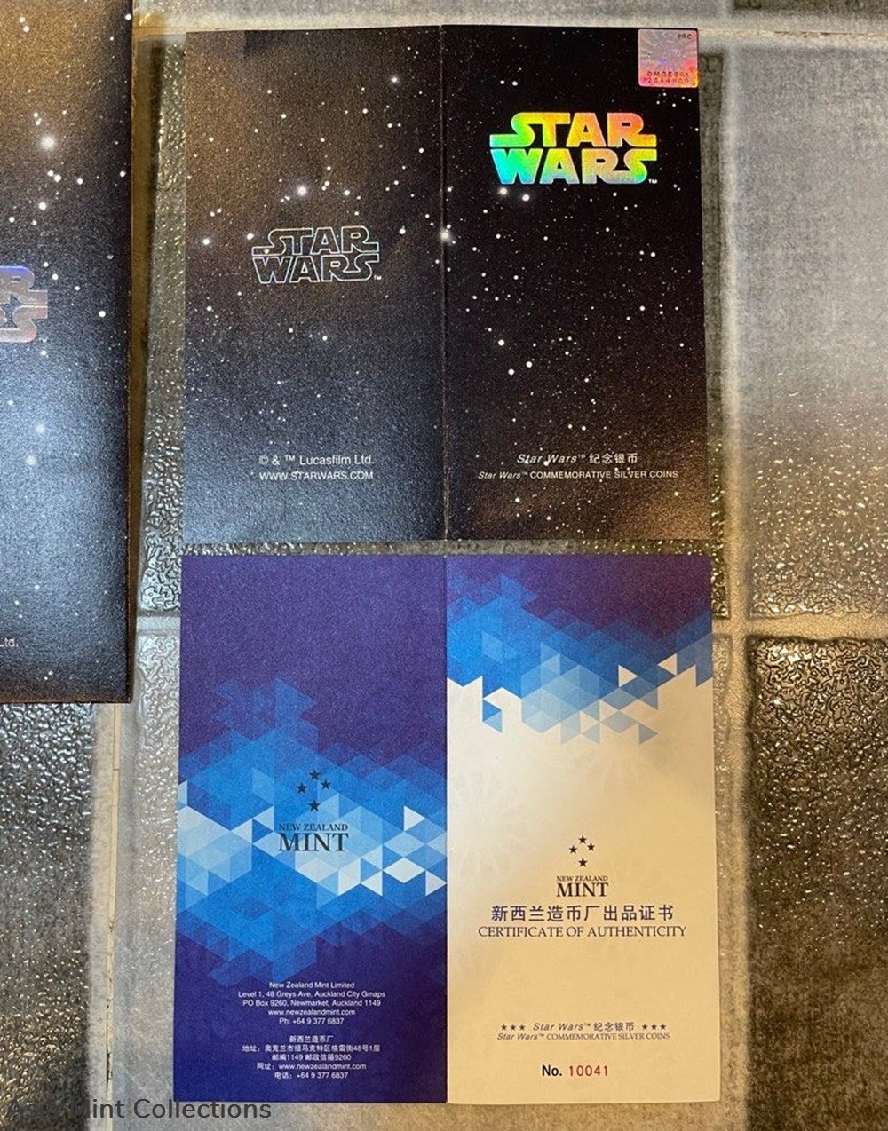 7 2016 NIUE Star Wars Commemorative 1oz x 5-Coin Set