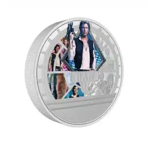 2023 - Han Solo Star Wars 3oz Pure Silver Coin Niue NZ Mint